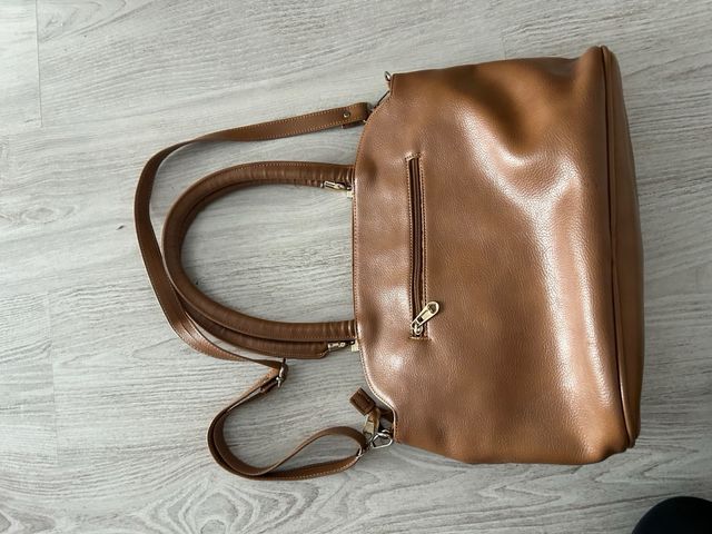 Bolso Prada Marrón Piel