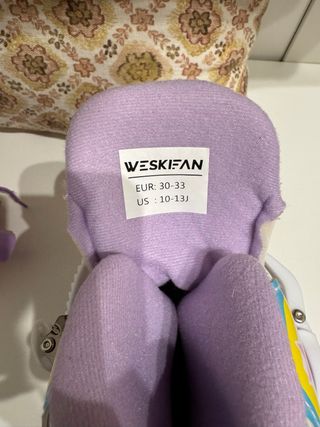 Patines 4 Ruedas Niña Morado