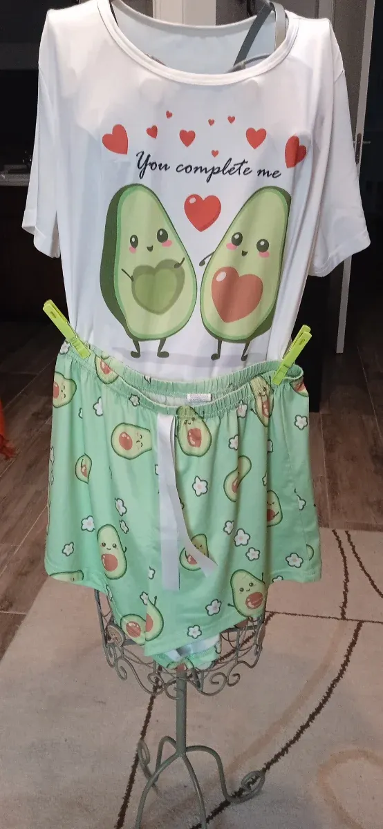 Pijama de aguacate