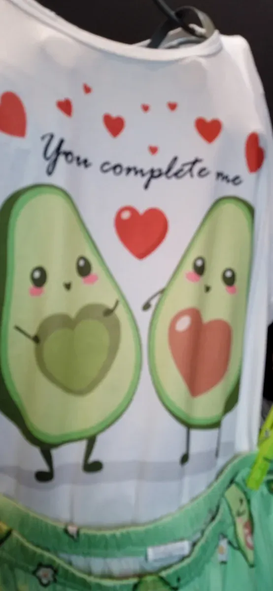 Pijama de aguacate