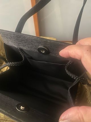 Bolso Vintage de Fiesta/Ceremonia /Negro