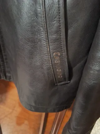 Chaqueta de cuero Chevignon Marrón Talla L