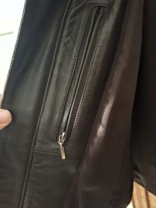 Chaqueta de cuero Chevignon Marrón Talla L