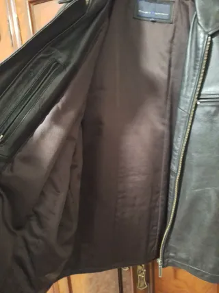 Chaqueta de cuero Chevignon Marrón Talla L