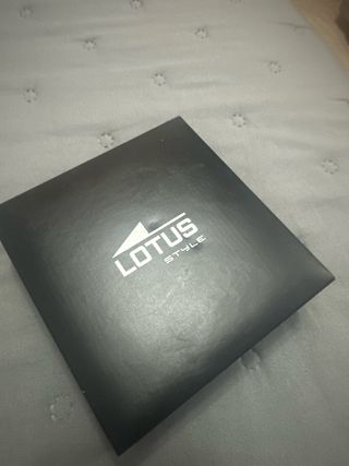 Pulsera Lotus Corazón Morado y Plata