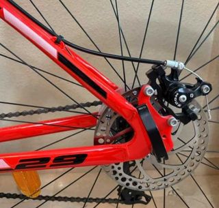Bicicleta Montaña RACER MTB 29 Negra/Roja (NUEVA)