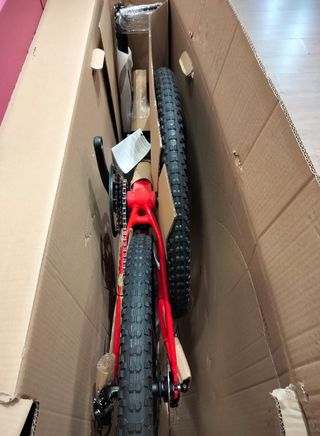 Bicicleta Montaña RACER MTB 29 Negra/Roja (NUEVA)