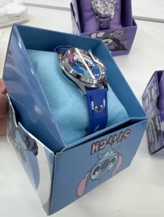 Reloj Infantil Disney Stitch Azul última unidad