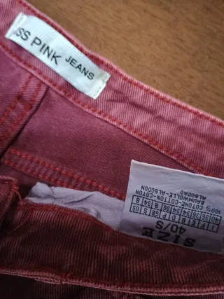 Jeans kiss Pink strappati taglia S