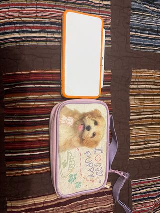 Nintendo 2DS XL Naranja y Blanco