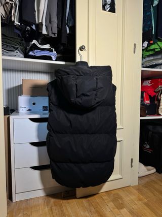 Chaleco acolchado Zara negro