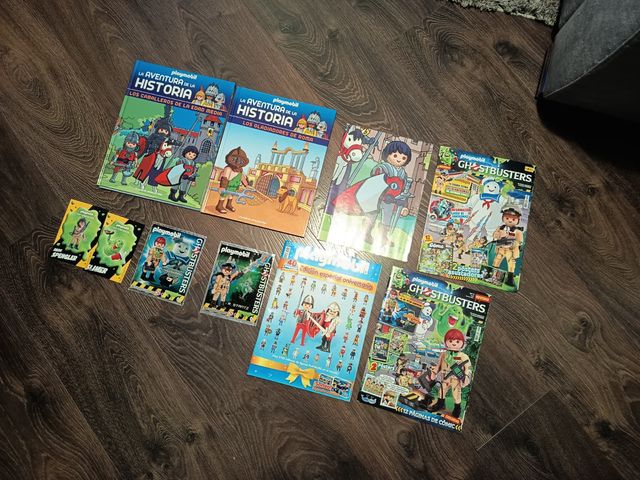 Revistas y libros playmobil
