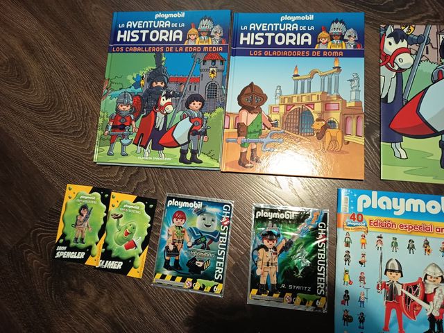 Revistas y libros playmobil