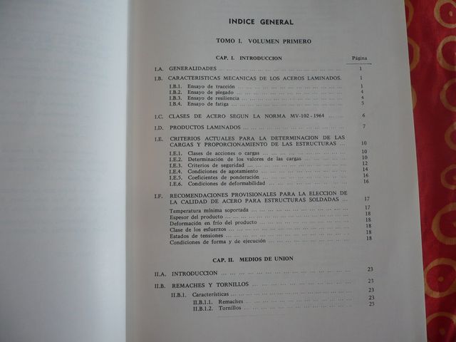 LA ESTRUCTURA METALICA HOY (ARGUELLES) 1983 TEORIA