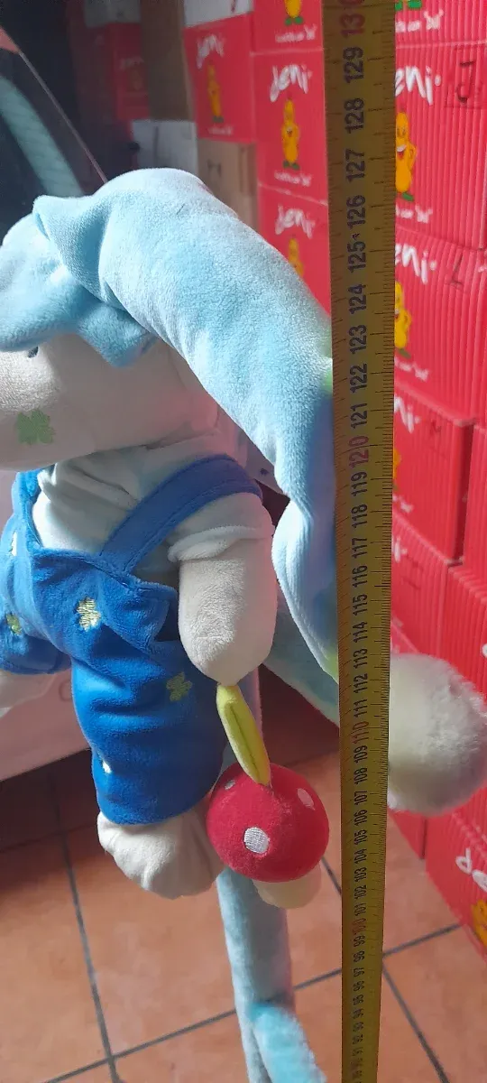 Perchero infantil peluche oso azul