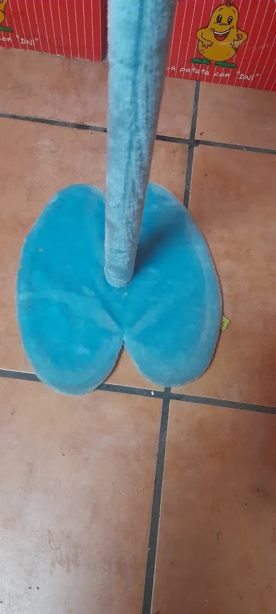 Perchero infantil peluche oso azul