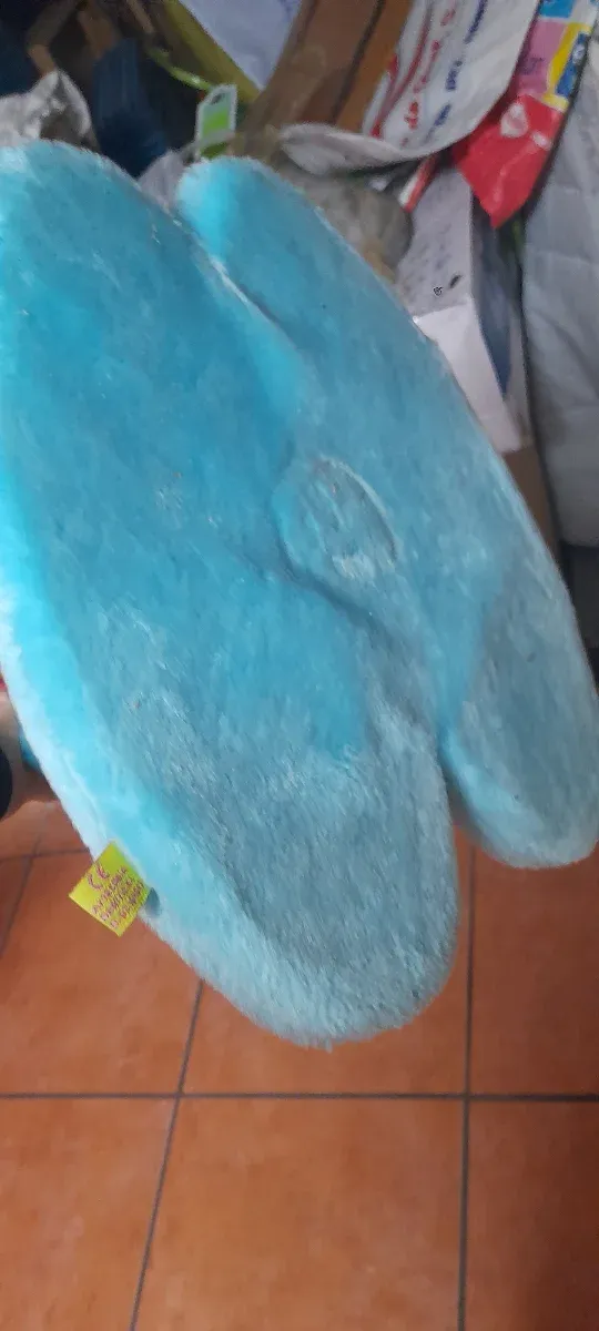 Perchero infantil peluche oso azul