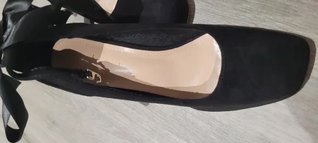 Zapatos negros plataforma talla 38 a estrenar!