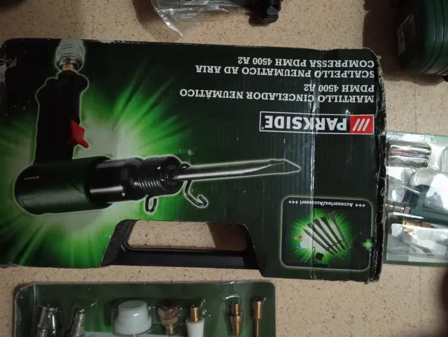 Martillo Cincelador Neumático Parkside PDMH 4500 A