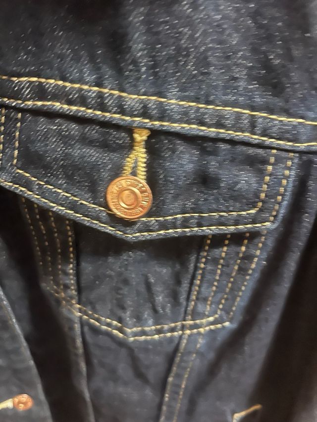 Chaqueta tejana Mango Talla L