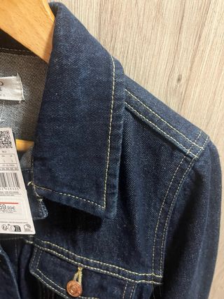 Chaqueta tejana Mango Talla L