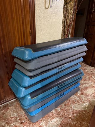 Step Entrenamiento Amaya Azul y Gris