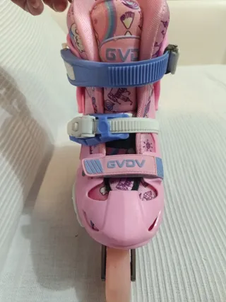 Patines en línea rosas GVDV talla 32-35