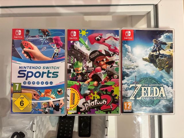 Nintendo Switch + Accesorios y Juegos