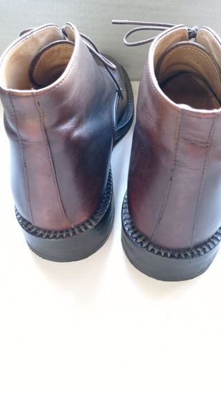 FELLINI Stivaletti Pelle Marrone Tg. 42