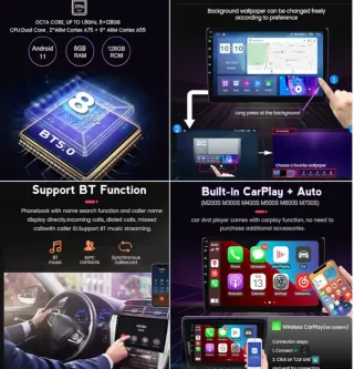 BF.Pantalla 10" Nissan March 2010-2013 4+64GB.