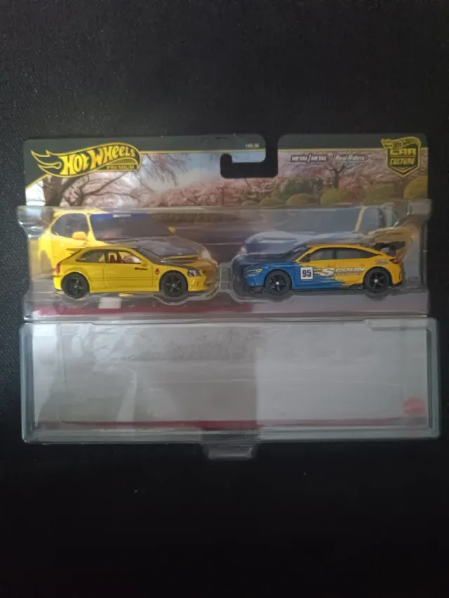 Hot Wheels Premium Honda Civic 2 Pack