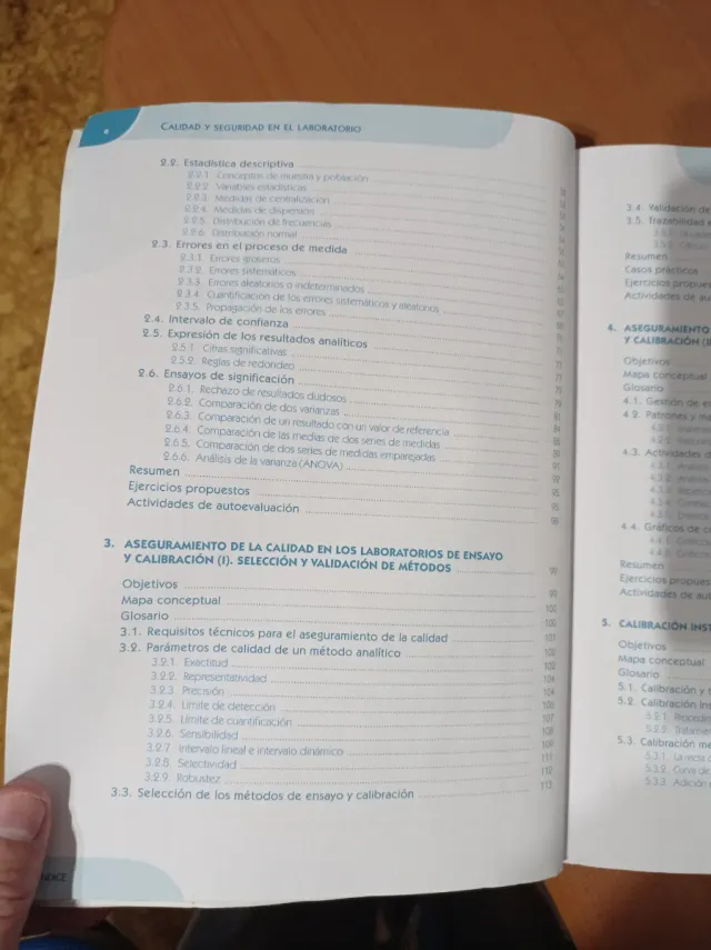 Calidad y seguridad en el laboratorio