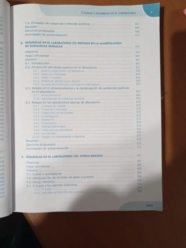 Calidad y seguridad en el laboratorio