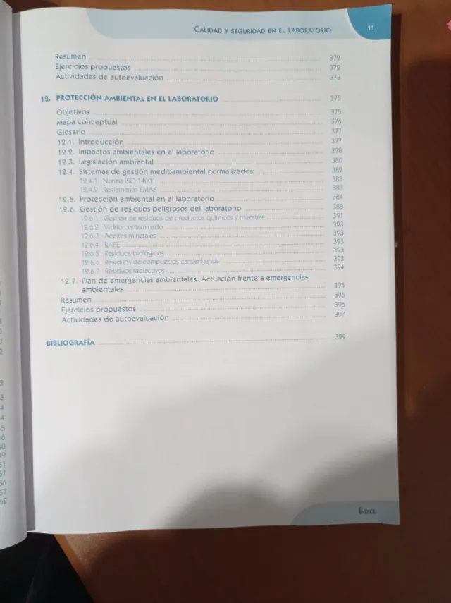 Calidad y seguridad en el laboratorio