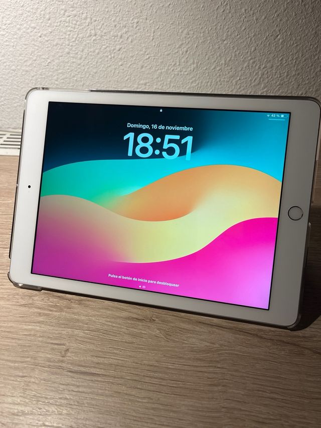 iPad 6ª Gen con custodia