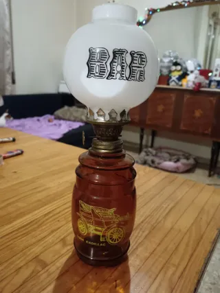 Lampada a olio vintage BAR Cadillac