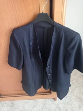 Chaqueta corta mujer manga corta