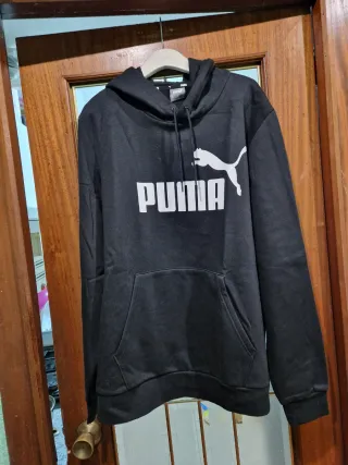 Sudadera Puma Negra Talla XXL
