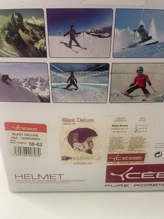 Casco de esquí Cebe talla 58-61