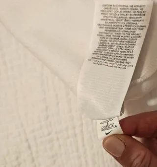 Sudadera nike blanca mujer football