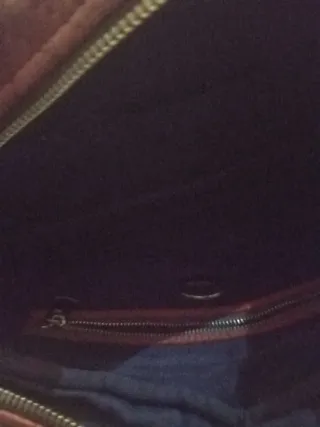 Bolso marrón acolchado.  No hago envios