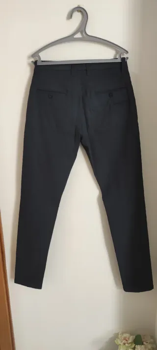 Pantaloni Chino Uomo Neri