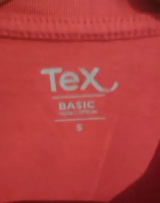 Camiseta Roja Tex Mujer