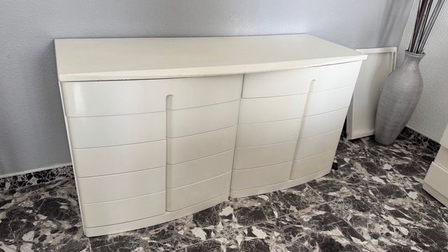 Mueble aparador blanco madera