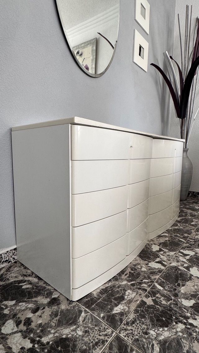 Mueble aparador blanco madera