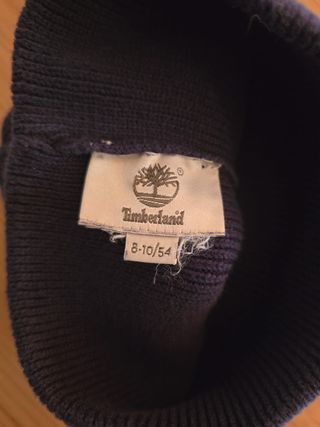 Gorro Timberland azul niño 8-10 años