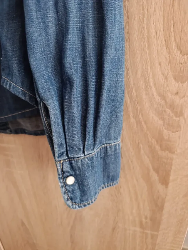 Camisa vaquera retro Mango