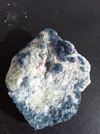 Collezione minerali grezzi