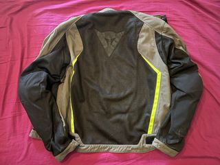 Chaqueta Moto Dainese Negra y Gris