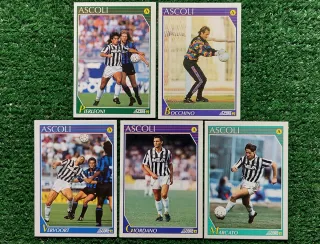 5 Carte Calcio Ascoli Score 92